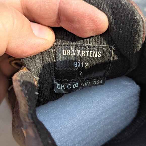 Dr Martens Oxfords/Low Boots UK7/US8 #8312 made in England main image 3